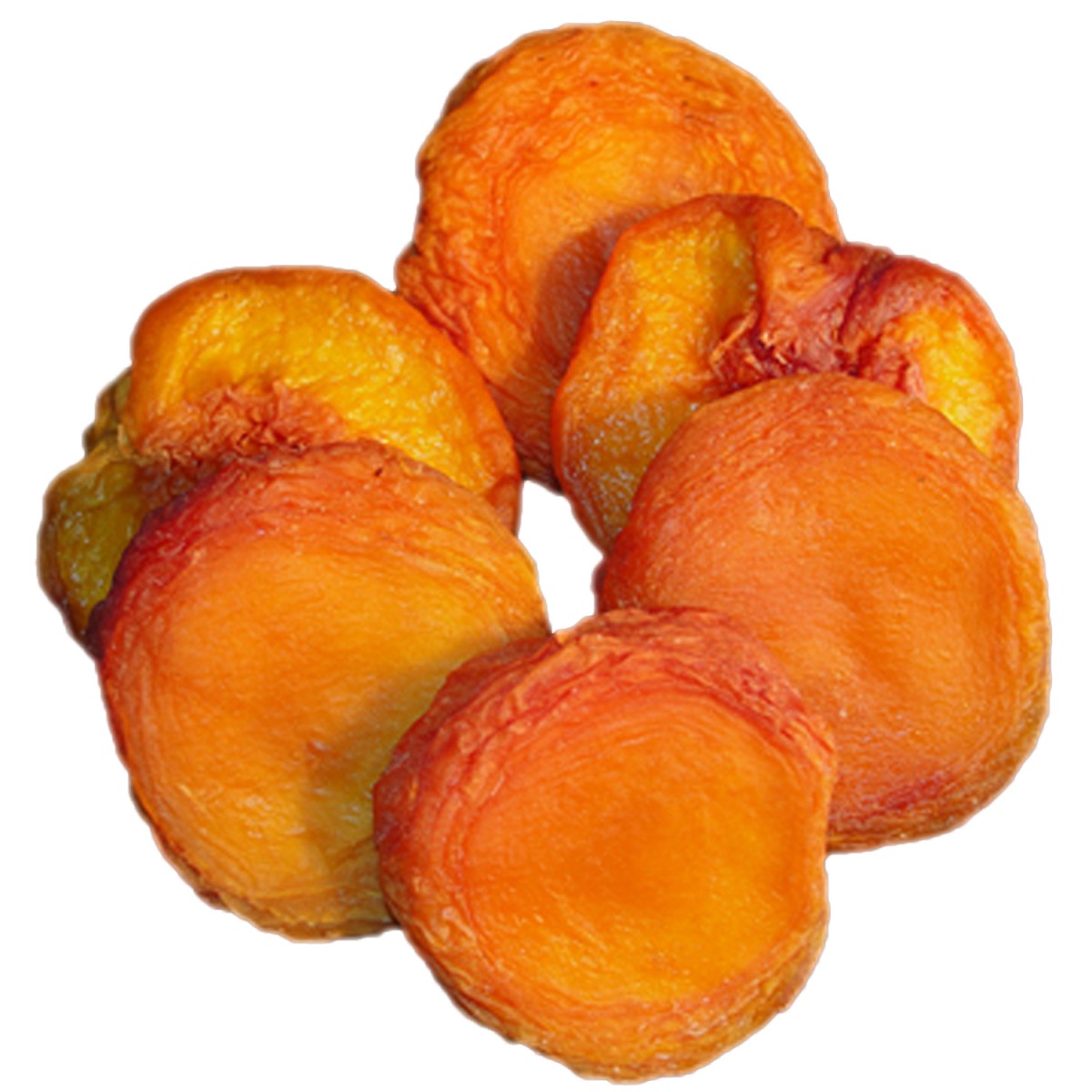 PEACH, WHOLE PITTED SUN DRIED CALIFORNIA EXTRA FANCY 5 LB Food